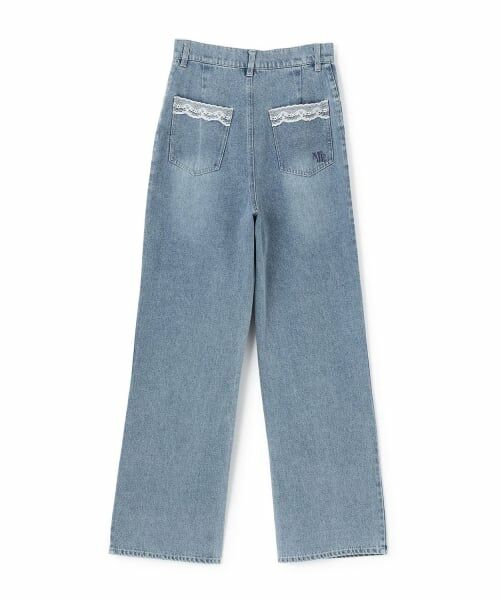 Mi-je / ミジェ その他パンツ | レースポケットデニムパンツ【韓国ファッション】 | 詳細6