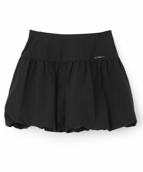 Mi-je / ミジェ ミニ・ひざ丈スカート | プレート付バルーンスカート【韓国ファッション】 | 詳細7