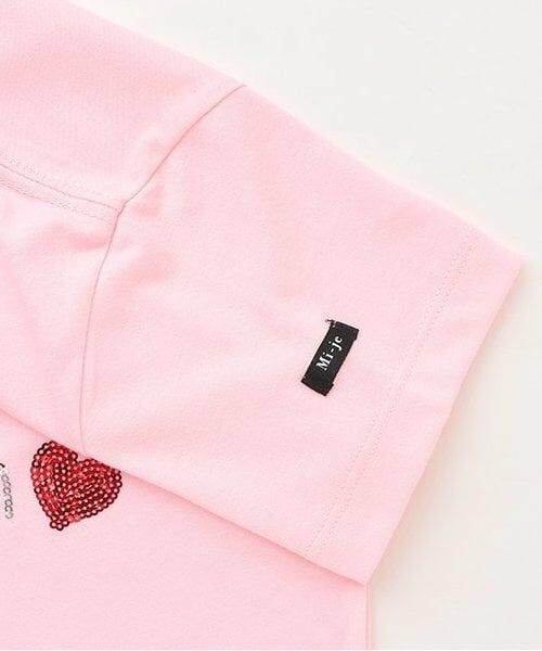 Mi-je / ミジェ Tシャツ | スパンコールロゴ半袖Tシャツ【韓国ファッション】 | 詳細9