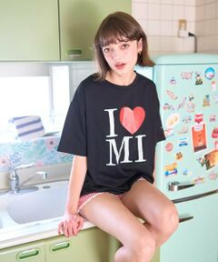 Mi-je / ミジェ Tシャツ | ロゴ半袖Tシャツ【韓国ファッション】
