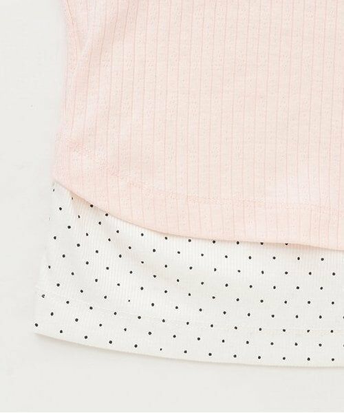 Mi-je / ミジェ Tシャツ | ViVi9月号掲載ドットキャミレイヤードトップス【韓国ファッション】 | 詳細13