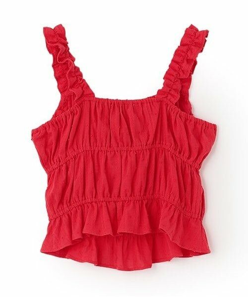 Mi-je / ミジェ キャミソール・チューブトップ | ViVi9月号掲載コットンギャザーリボンビスチェ【韓国ファッション】 | 詳細4