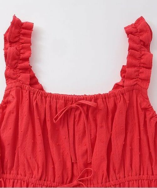 Mi-je / ミジェ キャミソール・チューブトップ | ViVi9月号掲載コットンギャザーリボンビスチェ【韓国ファッション】 | 詳細5