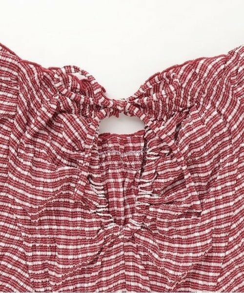 Mi-je / ミジェ シャツ・ブラウス | フリルスリーブチェックブラウス【韓国ファッション】 | 詳細11