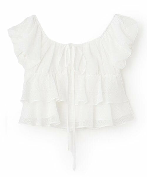 Mi-je / ミジェ シャツ・ブラウス | ティアードシアーチェックブラウス【韓国ファッション】 | 詳細1