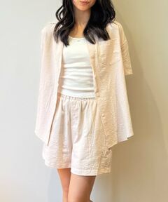 Mi-je / ミジェ シャツ・ブラウス | シュシュつきシャツインナーセット【韓国ファッション】