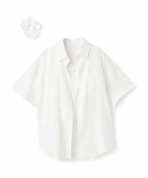 Mi-je / ミジェ シャツ・ブラウス | シュシュつきシャツインナーセット【韓国ファッション】 | 詳細6