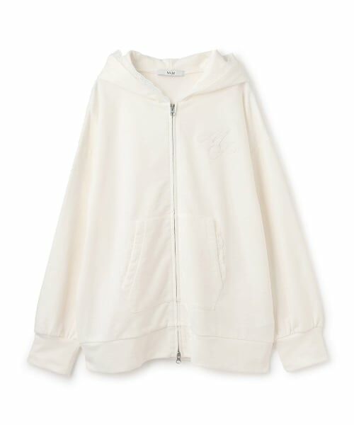 Mi-je / ミジェ スウェット | ロゴ刺繍ルーズパーカ【韓国ファッション】 | 詳細3