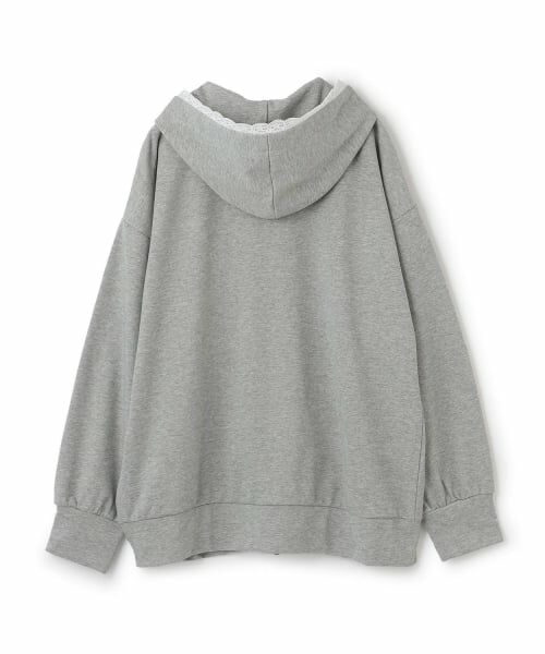 Mi-je / ミジェ スウェット | ロゴ刺繍ルーズパーカ【韓国ファッション】 | 詳細5