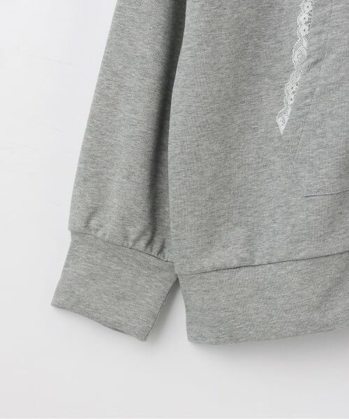 Mi-je / ミジェ スウェット | ロゴ刺繍ルーズパーカ【韓国ファッション】 | 詳細9
