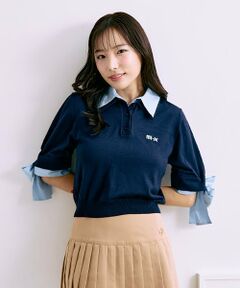 Mi-je / ミジェ ニット・セーター | リボンスリーブレイヤードニット【韓国ファッション】