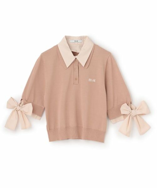 Mi-je / ミジェ ニット・セーター | リボンスリーブレイヤードニット【韓国ファッション】 | 詳細5