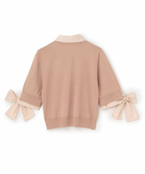 Mi-je / ミジェ ニット・セーター | リボンスリーブレイヤードニット【韓国ファッション】 | 詳細7