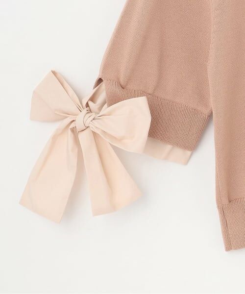 Mi-je / ミジェ ニット・セーター | リボンスリーブレイヤードニット【韓国ファッション】 | 詳細9