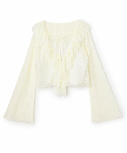 Mi-je / ミジェ Tシャツ | フリルボレロキャミSET【韓国ファッション】 | 詳細4