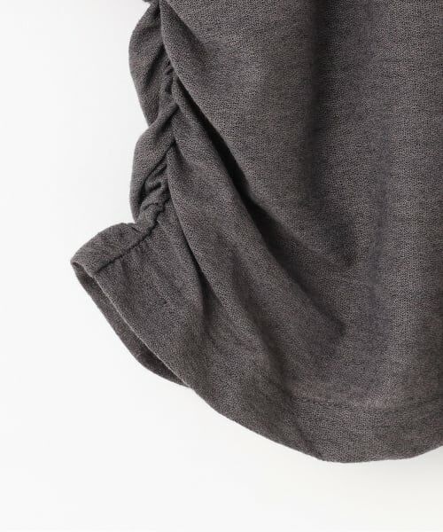 Mi-je / ミジェ Tシャツ | タイ付ギャザーオフショルカットソー【韓国ファッション】 | 詳細7