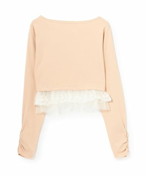 Mi-je / ミジェ Tシャツ | 裾フリルラインストーンTシャツ【韓国ファッション】 | 詳細9