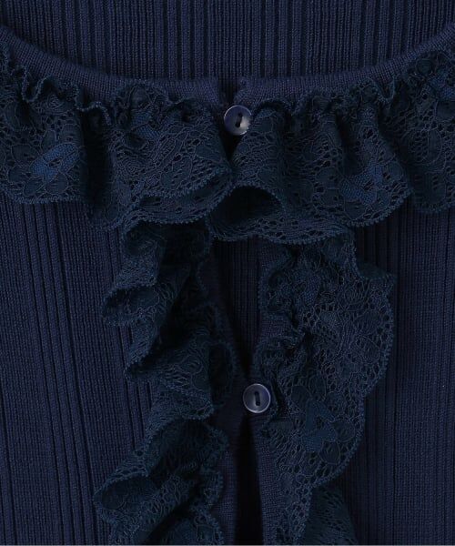Mi-je / ミジェ ニット・セーター | フリルレースニットカーディガン【韓国ファッション】 | 詳細8