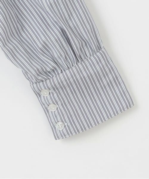 Mi-je / ミジェ シャツ・ブラウス | ボウタイロゴ刺しゅうシャツ【韓国ファッション】 | 詳細11