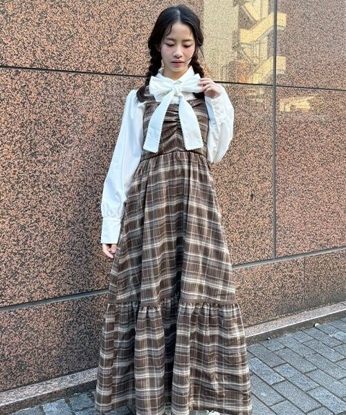 Mi-je / ミジェ シャツ・ブラウス | ボウタイロゴ刺しゅうシャツ【韓国ファッション】 | 詳細15