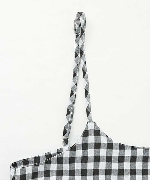 Mi-je / ミジェ ミニ丈・ひざ丈ワンピース | ギンガムチェックキャミワンピース【韓国ファッション】 | 詳細9