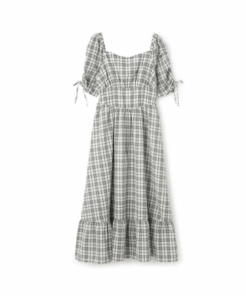 Mi-je / ミジェ ミニ丈・ひざ丈ワンピース | 袖シャーリングワンピース【韓国ファッション】 | 詳細7