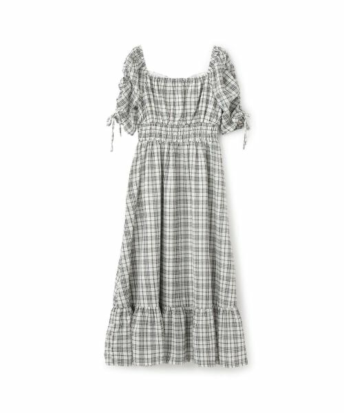 Mi-je / ミジェ ミニ丈・ひざ丈ワンピース | 袖シャーリングワンピース【韓国ファッション】 | 詳細8