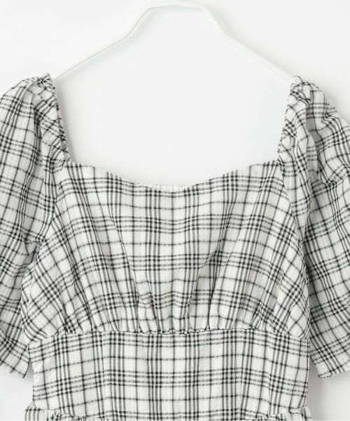 Mi-je / ミジェ ミニ丈・ひざ丈ワンピース | 袖シャーリングワンピース【韓国ファッション】 | 詳細9