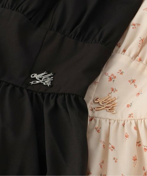 Mi-je / ミジェ ミニ丈・ひざ丈ワンピース | タイ付ギャザーワンピース【韓国ファッション】 | 詳細14