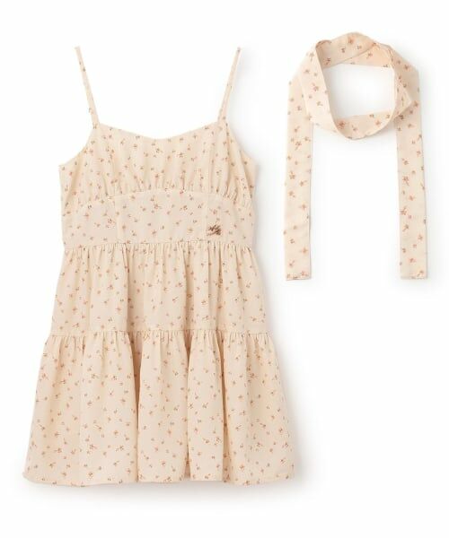 Mi-je / ミジェ ミニ丈・ひざ丈ワンピース | タイ付ギャザーワンピース【韓国ファッション】 | 詳細8