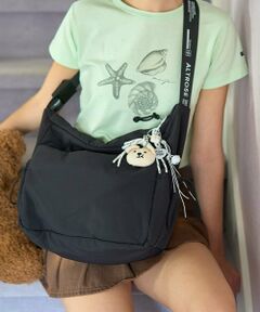 Mi-je / ミジェ ショルダーバッグ | テープロゴショルダー【韓国ファッション】