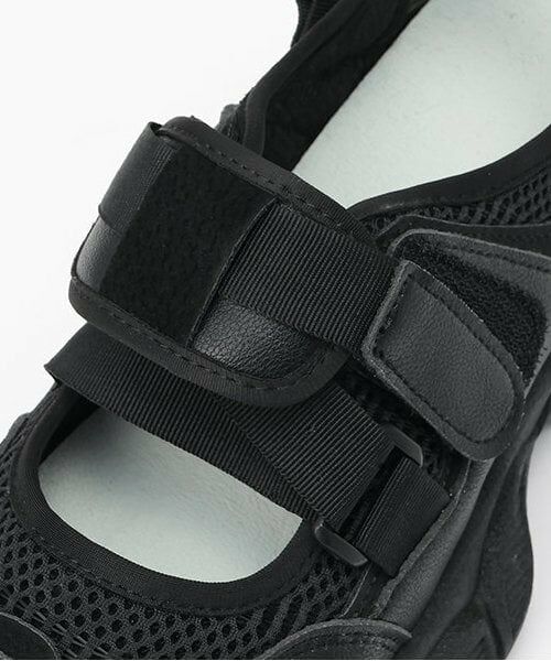 Mi-je / ミジェ サンダル | メッシュテープサンダル【韓国ファッション】 | 詳細4