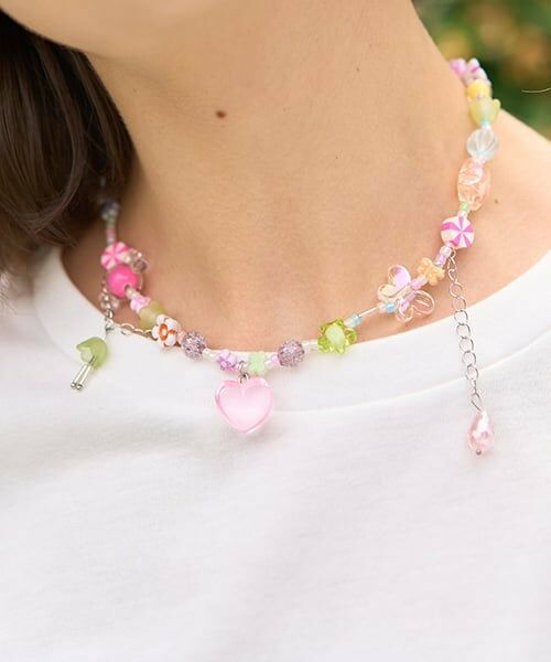 Mi-je / ミジェ ネックレス・ペンダント・チョーカー | ビーズネックレス【韓国ファッション】 | 詳細1