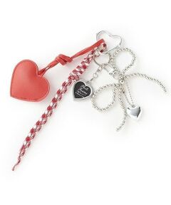 Mi-je / ミジェ ブローチ・コサージュ | レザーハートチャーム【韓国ファッション】