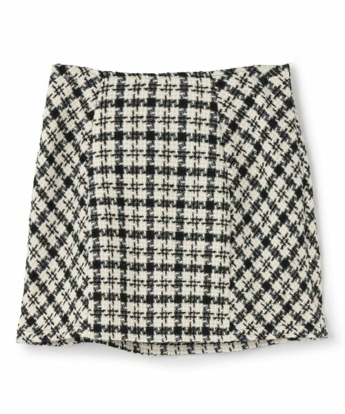 Mi-je / ミジェ ミニ・ひざ丈スカート | ツイードレースアップスカート【韓国ファッション】 | 詳細6