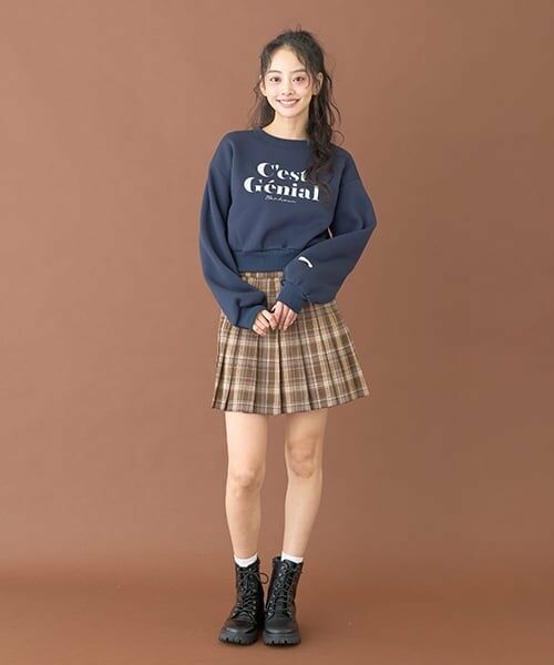 Mi-je / ミジェ ミニ・ひざ丈スカート | ダブルベルトプリーツスカート【韓国ファッション】 | 詳細4