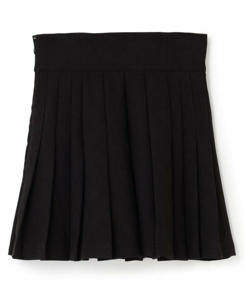 Mi-je / ミジェ ミニ・ひざ丈スカート | ダブルベルトプリーツスカート【韓国ファッション】 | 詳細7