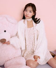 Mi-je / ミジェ ニット・セーター | シャギーショートカーディガン【韓国ファッション】