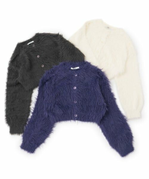 Mi-je / ミジェ ニット・セーター | シャギーショートカーディガン【韓国ファッション】 | 詳細12