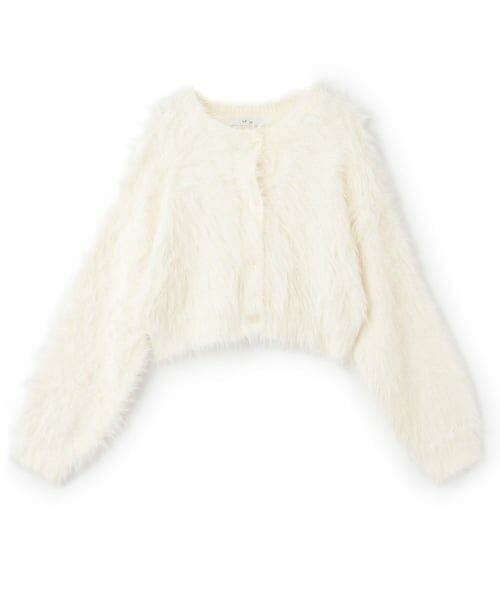 Mi-je / ミジェ ニット・セーター | シャギーショートカーディガン【韓国ファッション】 | 詳細4