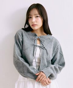 Mi-je / ミジェ ニット・セーター | 2WAYスパンコールニットカーデ【韓国ファッション】