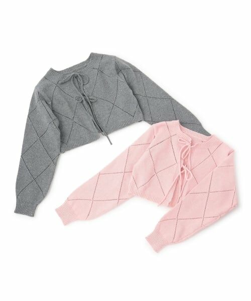 Mi-je / ミジェ ニット・セーター | 2WAYスパンコールニットカーデ【韓国ファッション】 | 詳細11