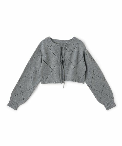 Mi-je / ミジェ ニット・セーター | 2WAYスパンコールニットカーデ【韓国ファッション】 | 詳細5