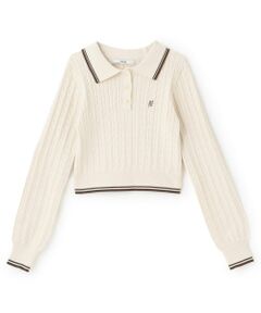 Mi-je / ミジェ ニット・セーター | コンパクトポロニット【韓国ファッション】