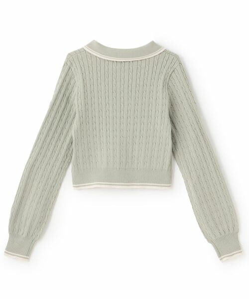 Mi-je / ミジェ ニット・セーター | コンパクトポロニット【韓国ファッション】 | 詳細5