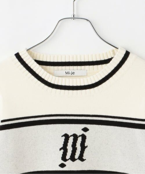 Mi-je / ミジェ ニット・セーター | コンパクトジャガードニット【韓国ファッション】 | 詳細4