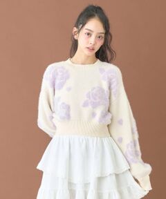 Mi-je / ミジェ ニット・セーター | ローズシャギーニット【韓国ファッション】