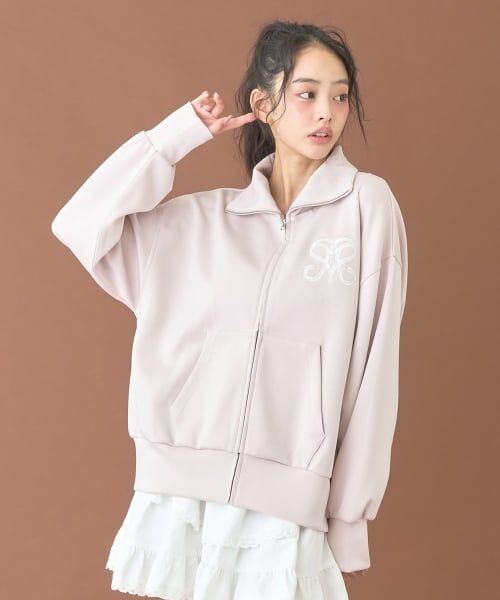 Mi-je / ミジェ パーカー | モチーフロゴビックパーカー【韓国ファッション】 | 詳細1