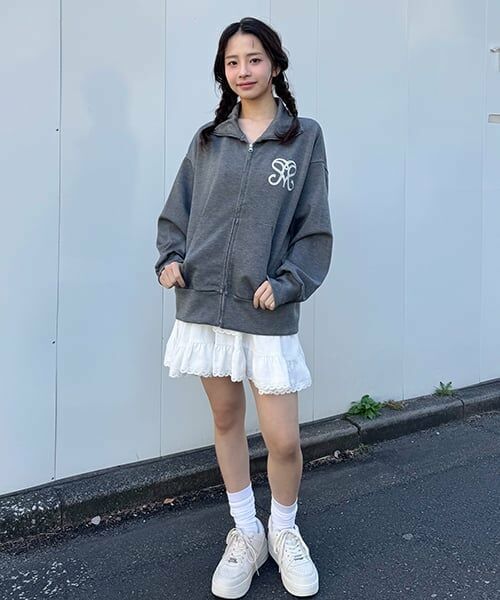 Mi-je / ミジェ パーカー | モチーフロゴビックパーカー【韓国ファッション】 | 詳細9