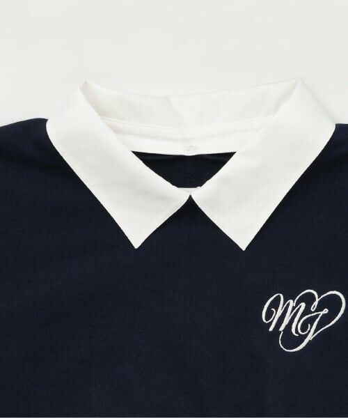 Mi-je / ミジェ スウェット | レイヤードペプラムトレーナー【韓国ファッション】 | 詳細5